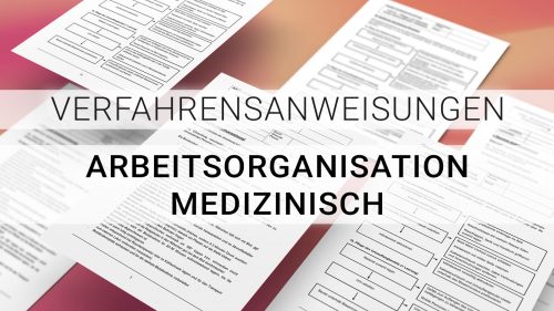 DIAG WISS Verfahrensanweisungen Arbeitsorganisation medizinisch