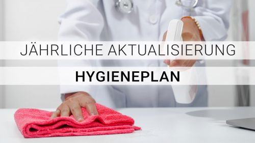 Hygieneplan aktualisieren (jährlich)