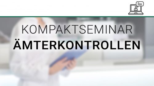 DIAG WISS Kompaktseminar Ämterkontrollen